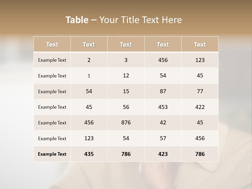 Friendly Retired  PowerPoint Template