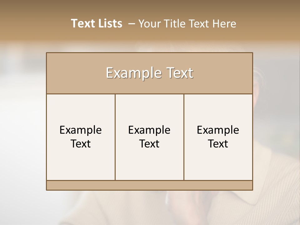Friendly Retired  PowerPoint Template