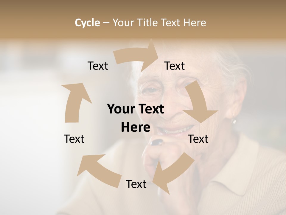 Friendly Retired  PowerPoint Template