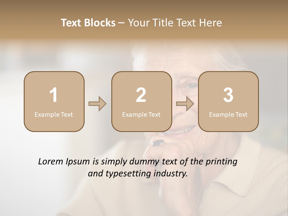 Friendly Retired  PowerPoint Template