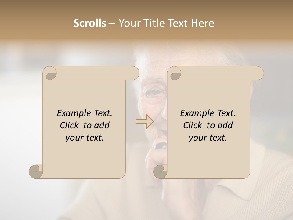 Friendly Retired  PowerPoint Template
