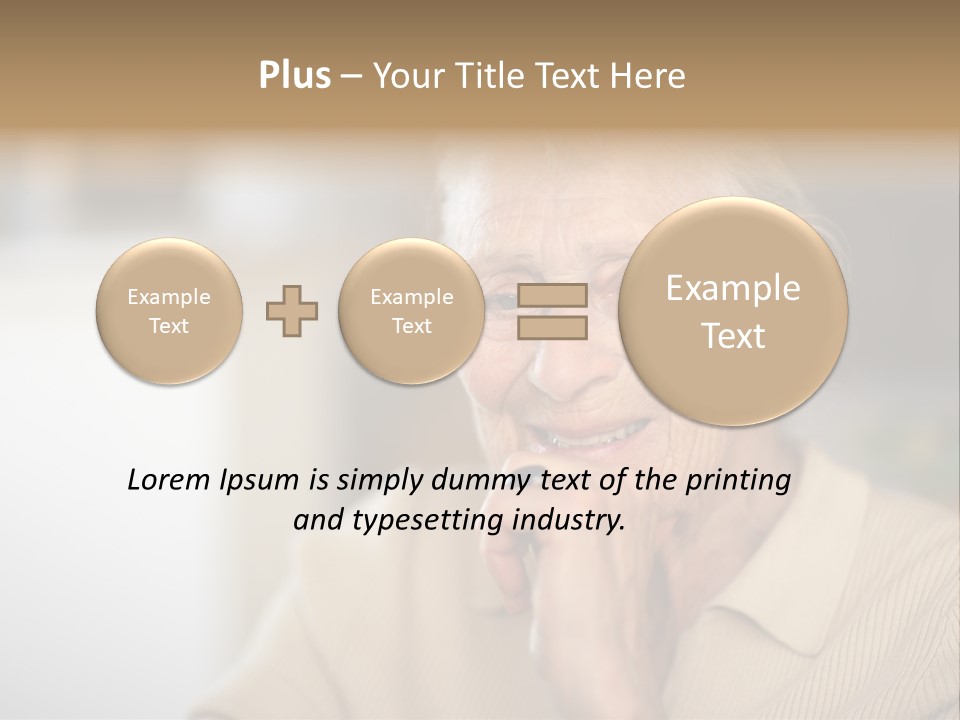 Friendly Retired  PowerPoint Template