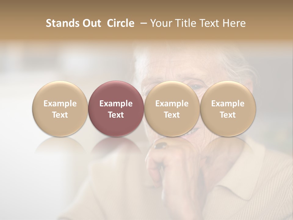 Friendly Retired  PowerPoint Template