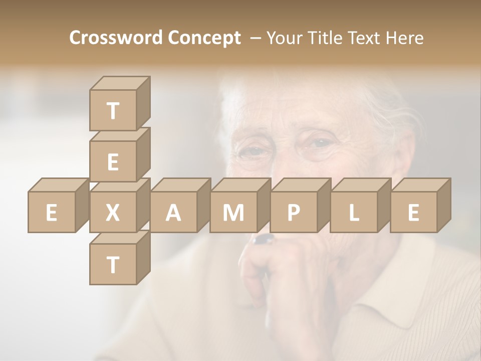 Friendly Retired  PowerPoint Template