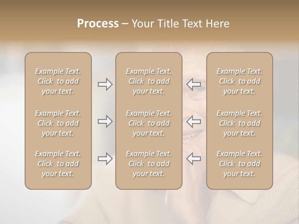 Friendly Retired  PowerPoint Template