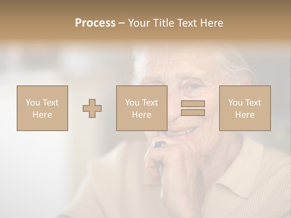 Friendly Retired  PowerPoint Template