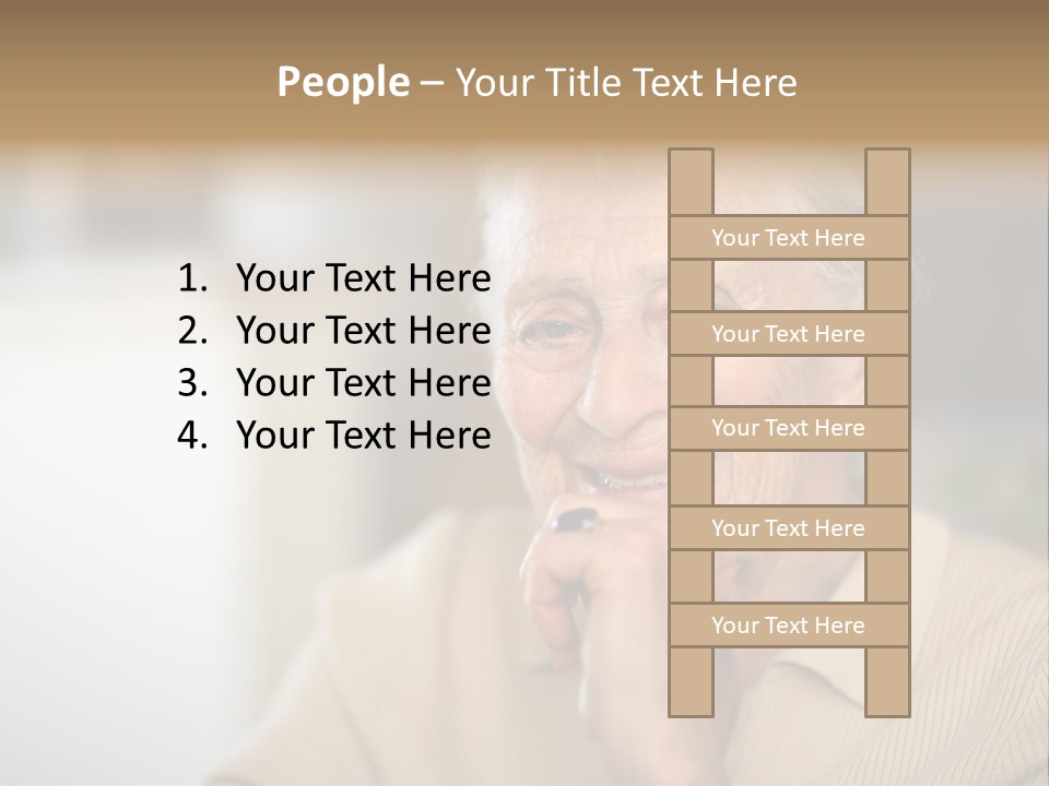 Friendly Retired  PowerPoint Template