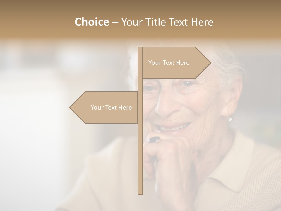 Friendly Retired  PowerPoint Template