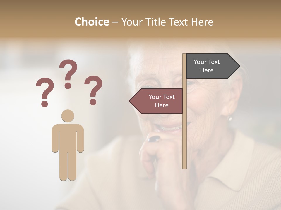 Friendly Retired  PowerPoint Template
