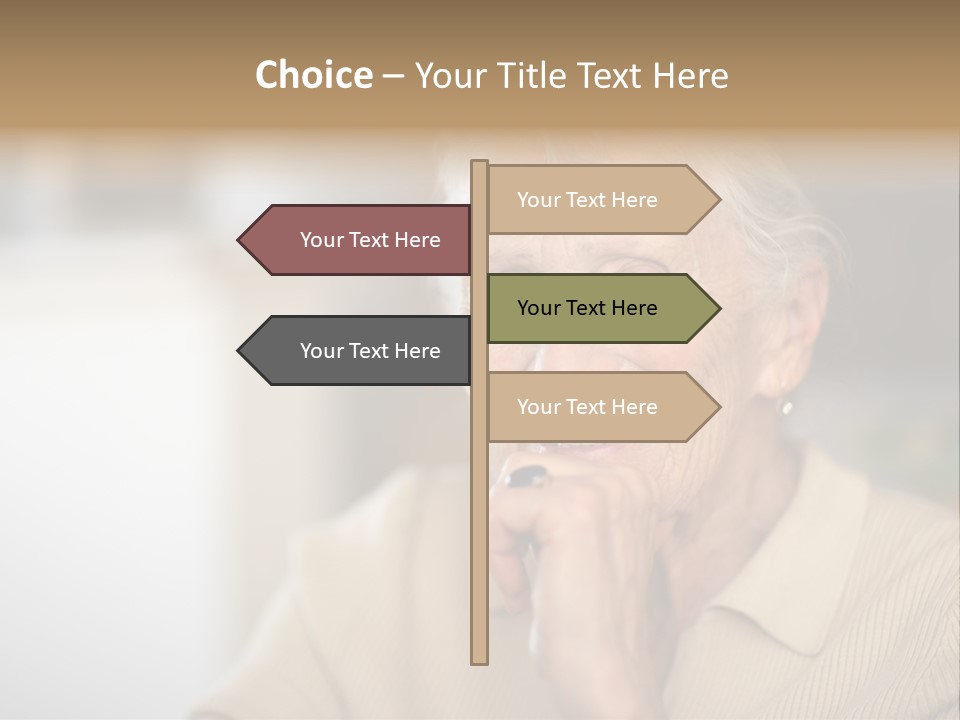 Friendly Retired  PowerPoint Template
