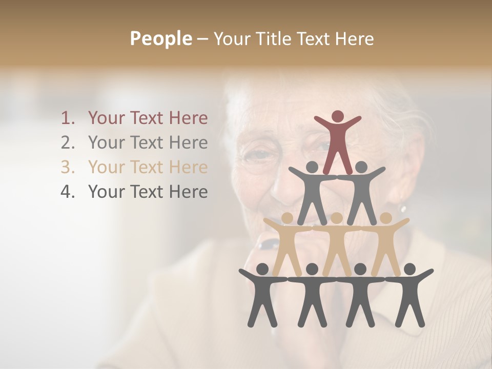 Friendly Retired  PowerPoint Template