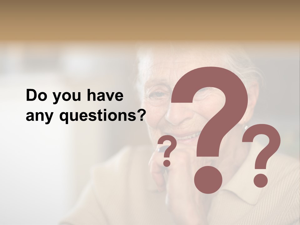 Friendly Retired  PowerPoint Template