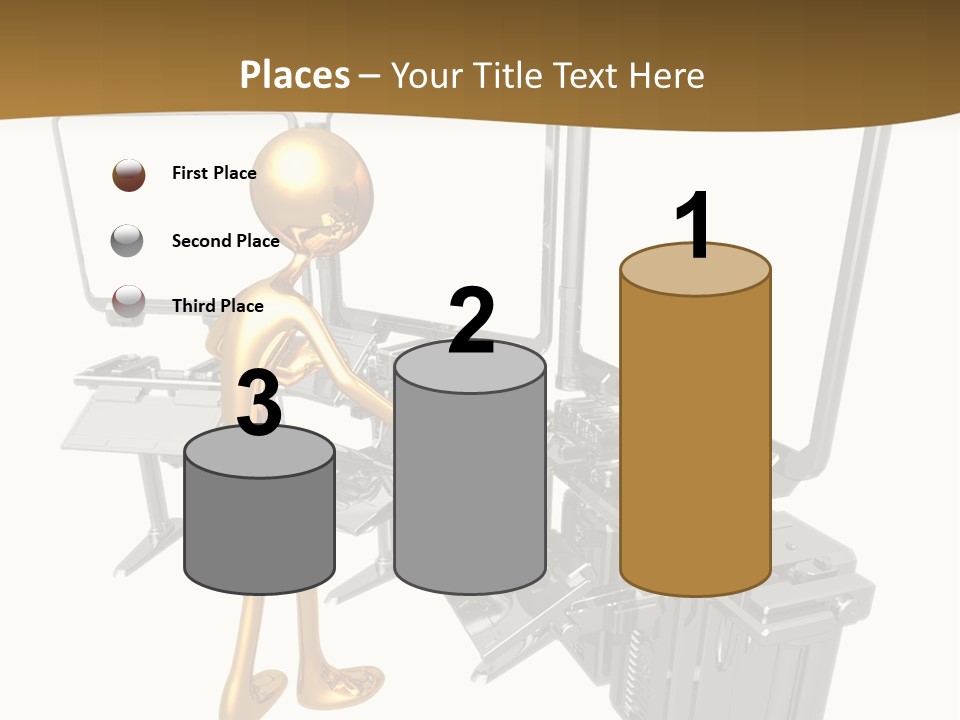 Security Abstract Center PowerPoint Template