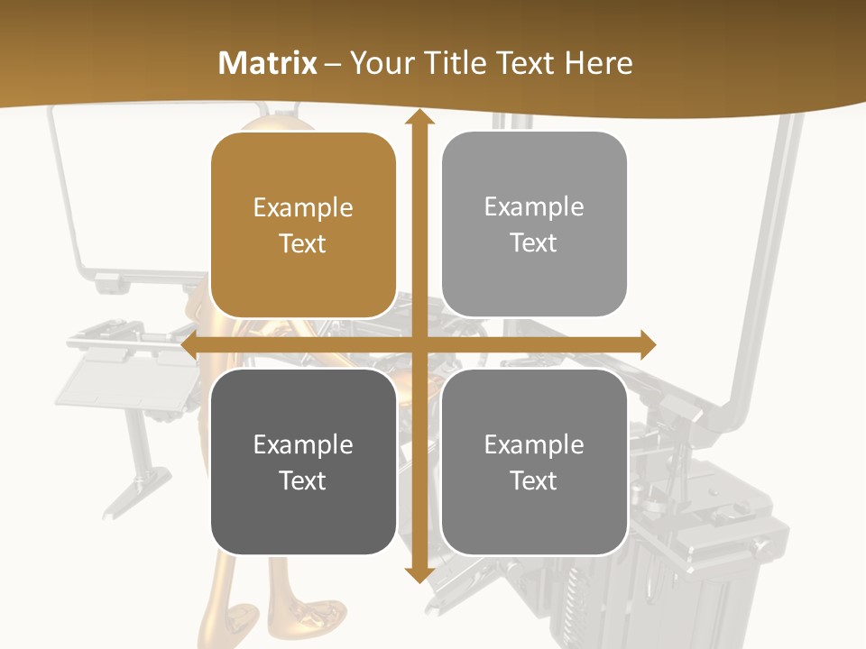 Security Abstract Center PowerPoint Template