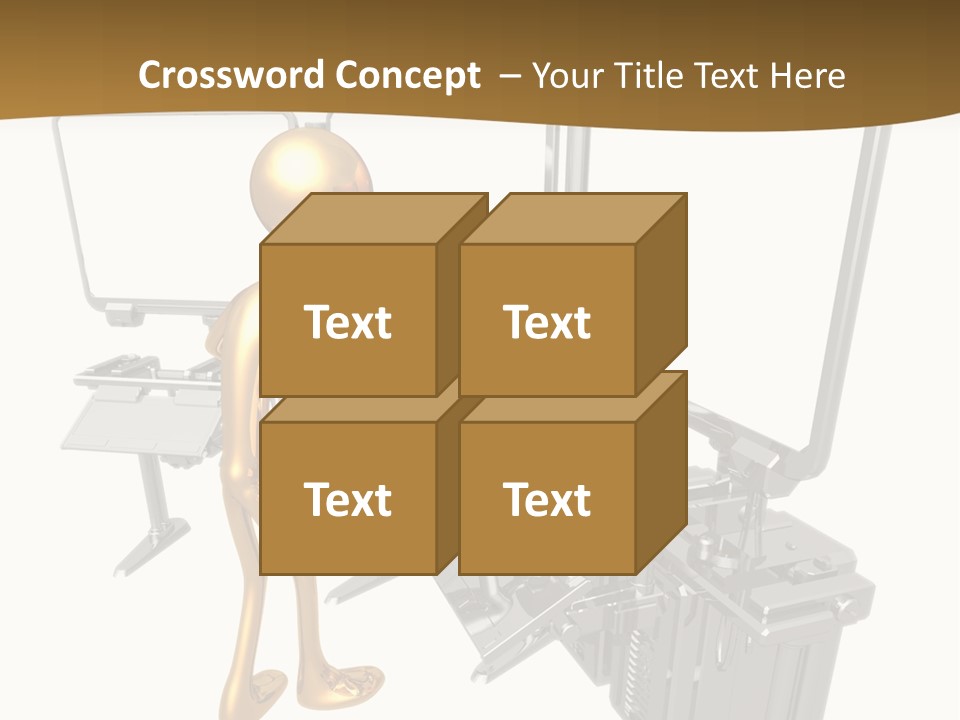 Security Abstract Center PowerPoint Template