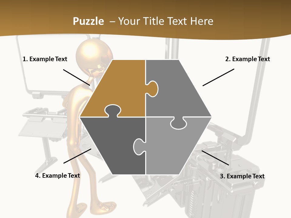 Security Abstract Center PowerPoint Template