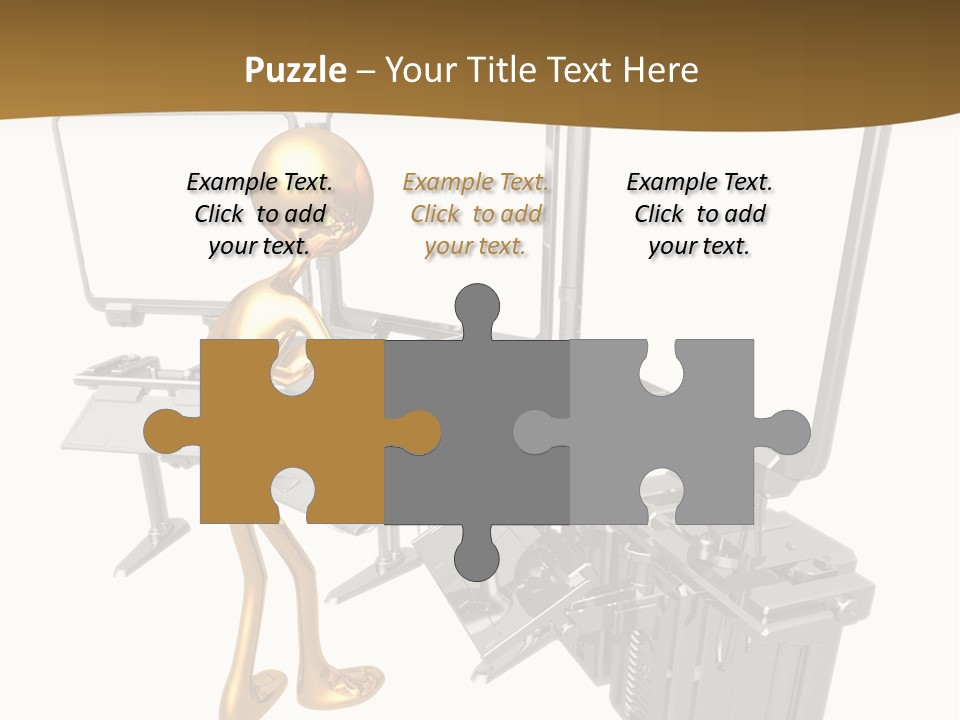 Security Abstract Center PowerPoint Template