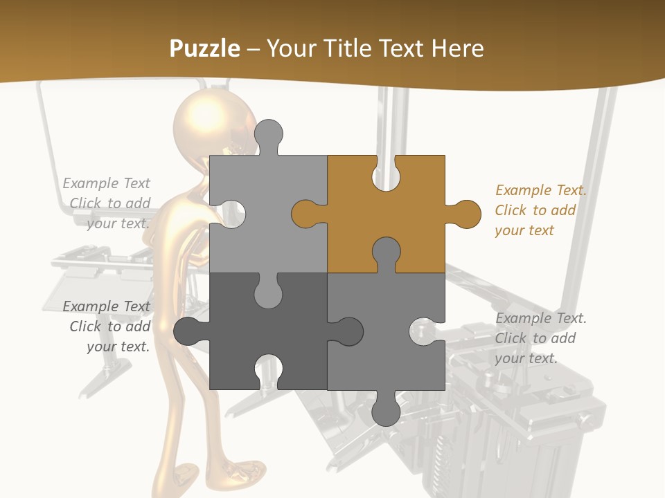 Security Abstract Center PowerPoint Template