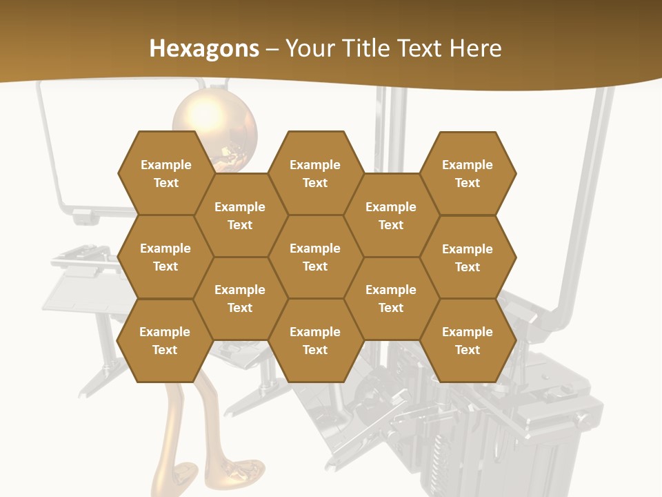 Security Abstract Center PowerPoint Template