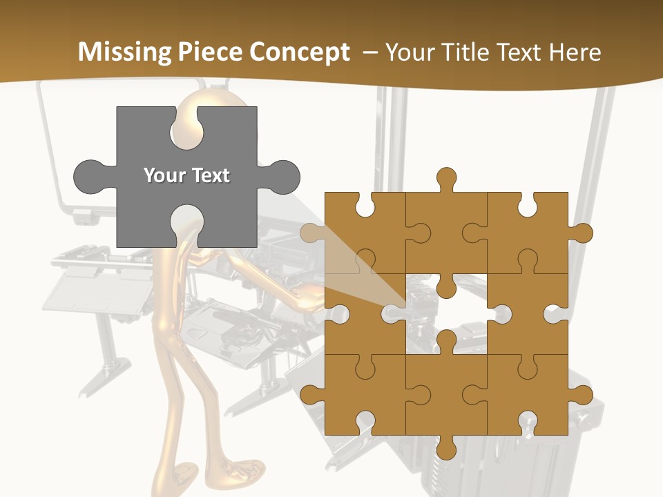 Security Abstract Center PowerPoint Template
