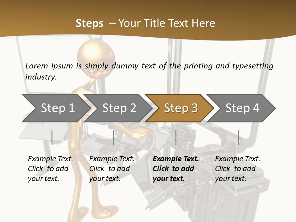 Security Abstract Center PowerPoint Template