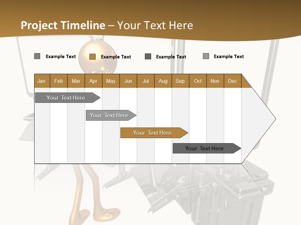 Security Abstract Center PowerPoint Template