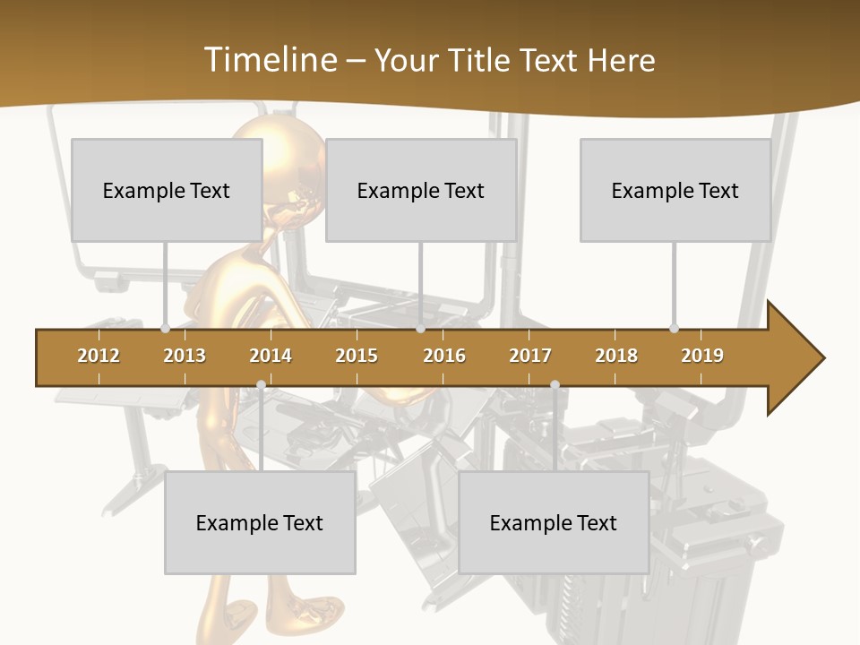 Security Abstract Center PowerPoint Template
