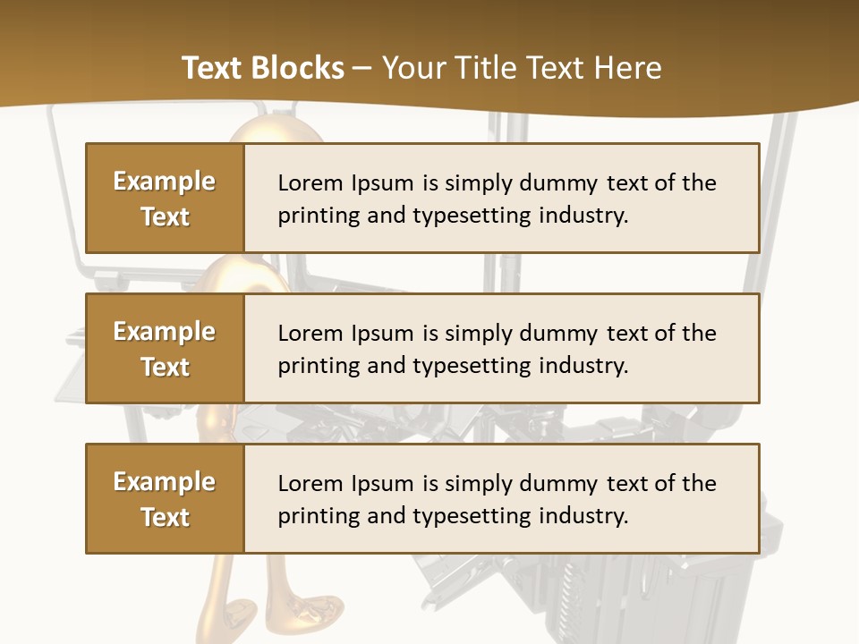 Security Abstract Center PowerPoint Template
