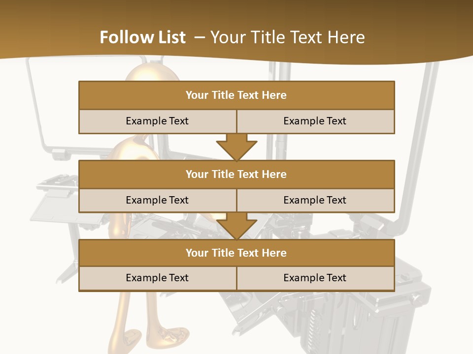 Security Abstract Center PowerPoint Template