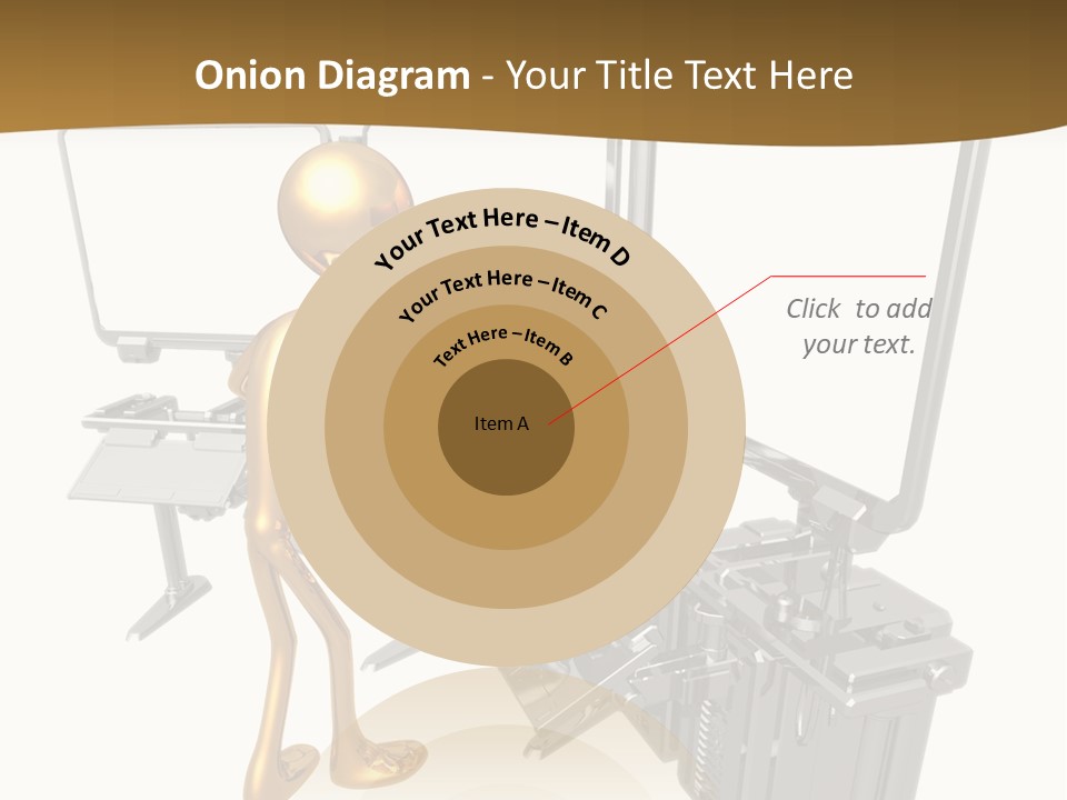 Security Abstract Center PowerPoint Template