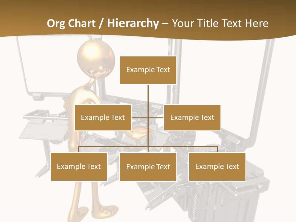 Security Abstract Center PowerPoint Template