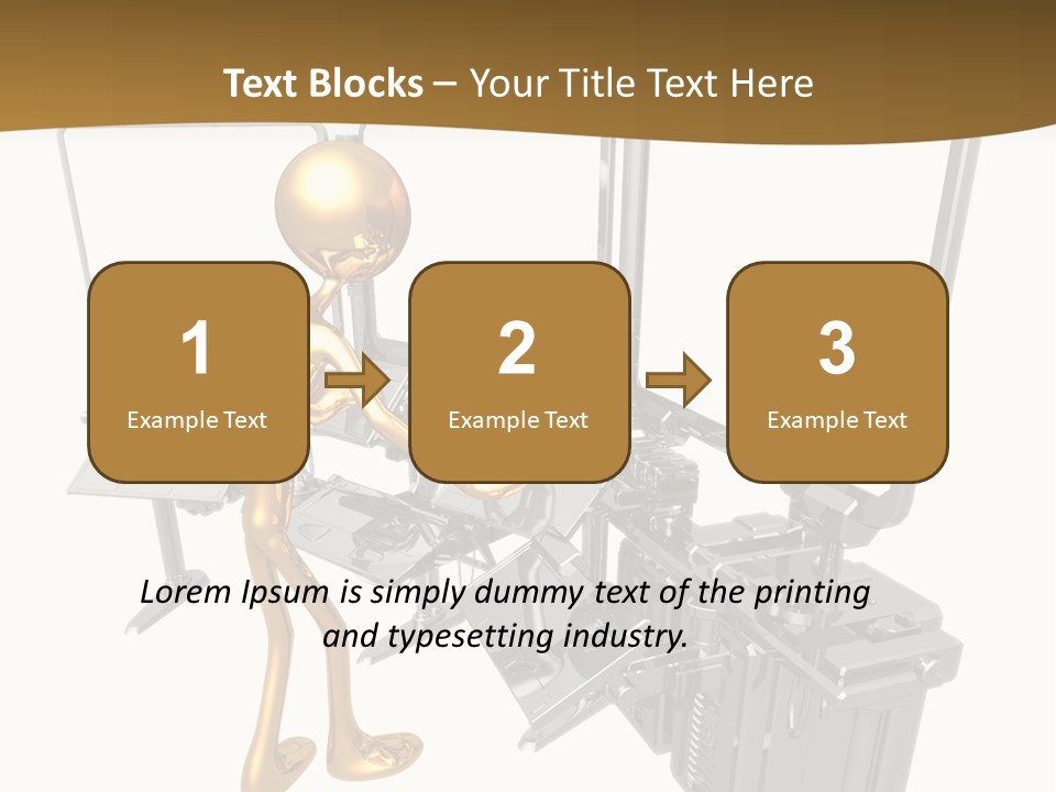 Security Abstract Center PowerPoint Template