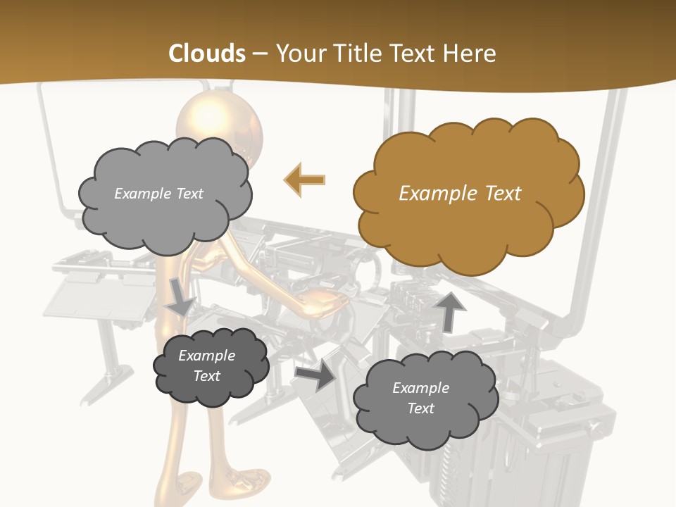 Security Abstract Center PowerPoint Template