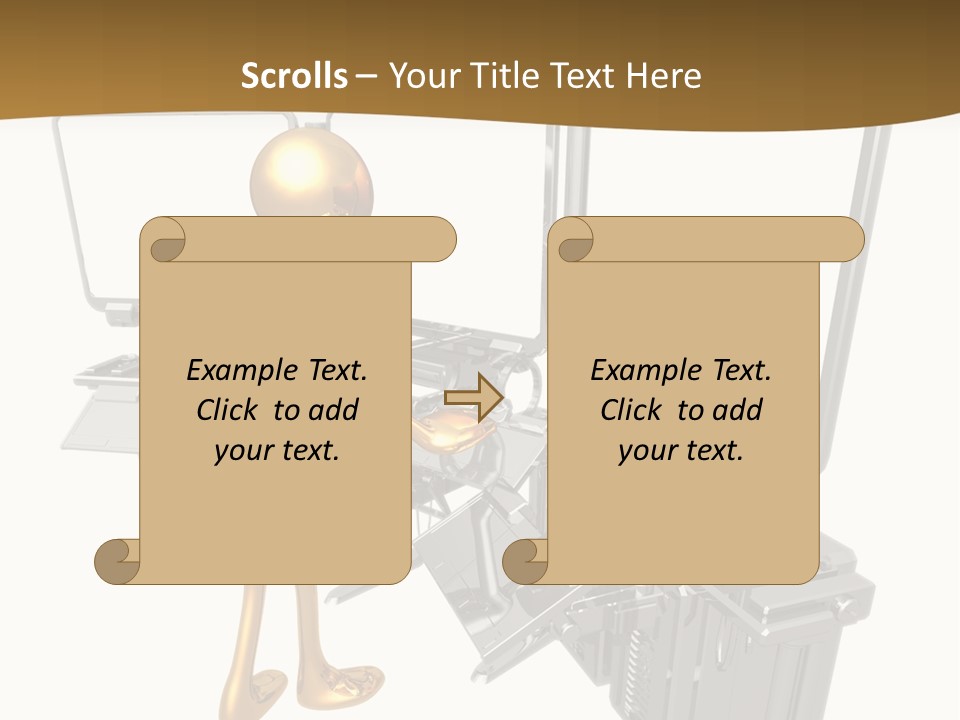 Security Abstract Center PowerPoint Template