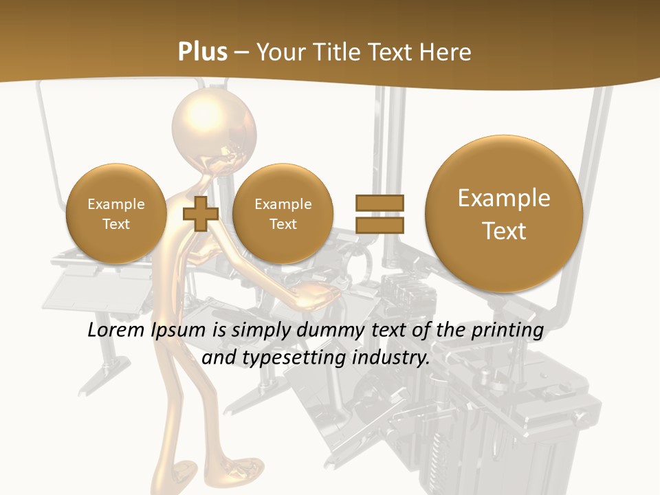 Security Abstract Center PowerPoint Template