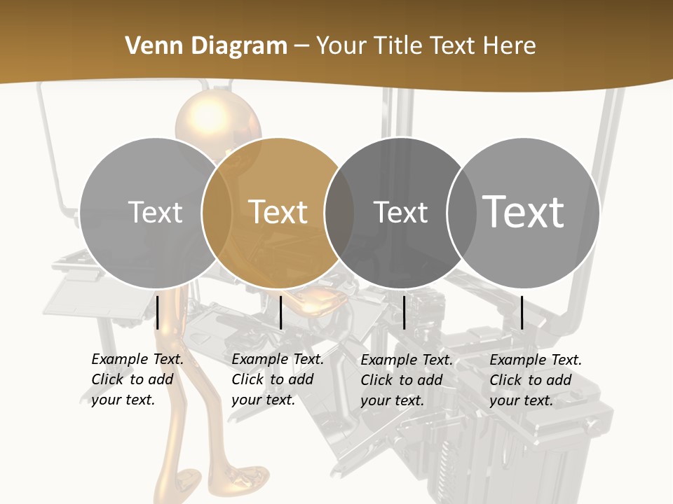 Security Abstract Center PowerPoint Template