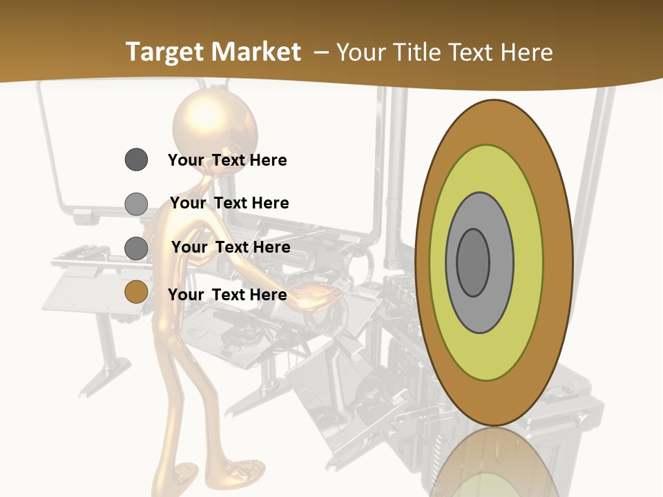 Security Abstract Center PowerPoint Template