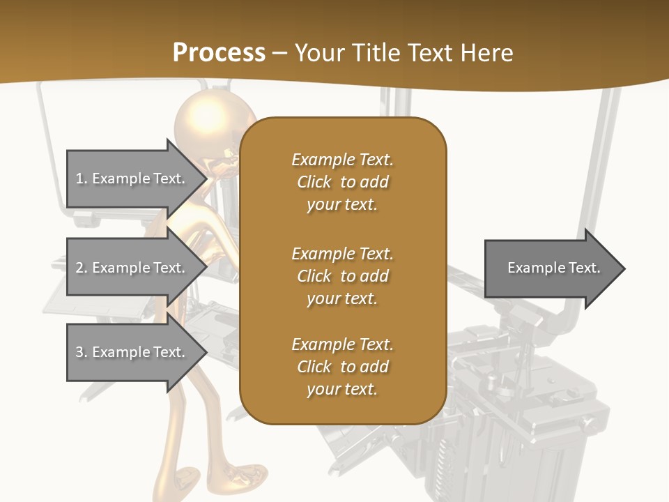Security Abstract Center PowerPoint Template