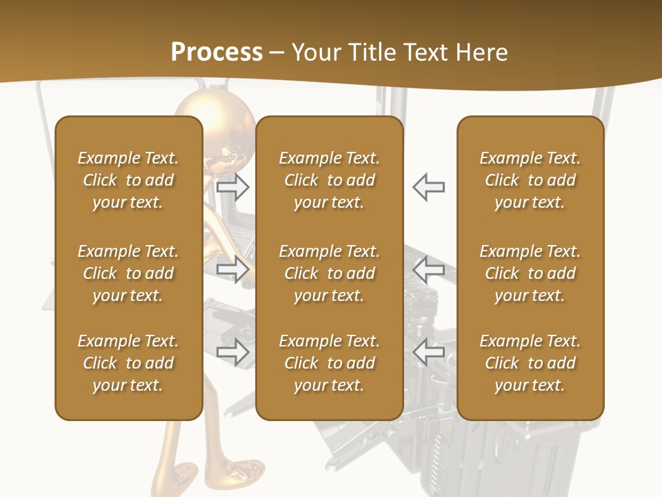 Security Abstract Center PowerPoint Template