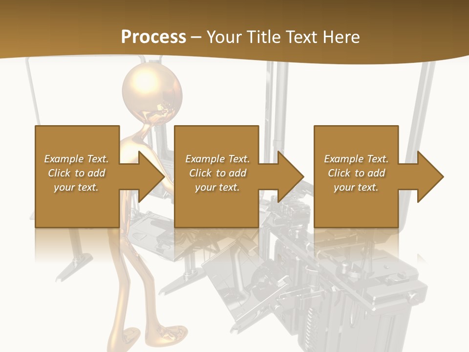 Security Abstract Center PowerPoint Template
