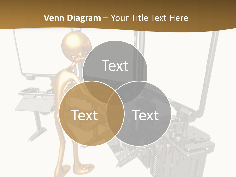 Security Abstract Center PowerPoint Template