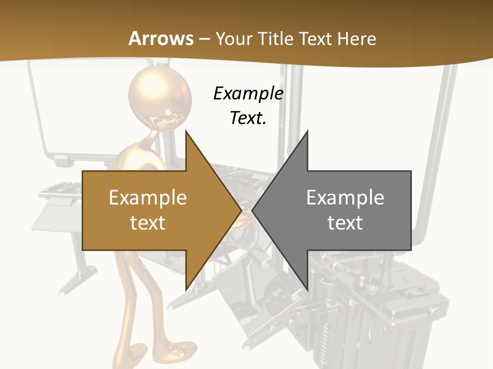 Security Abstract Center PowerPoint Template