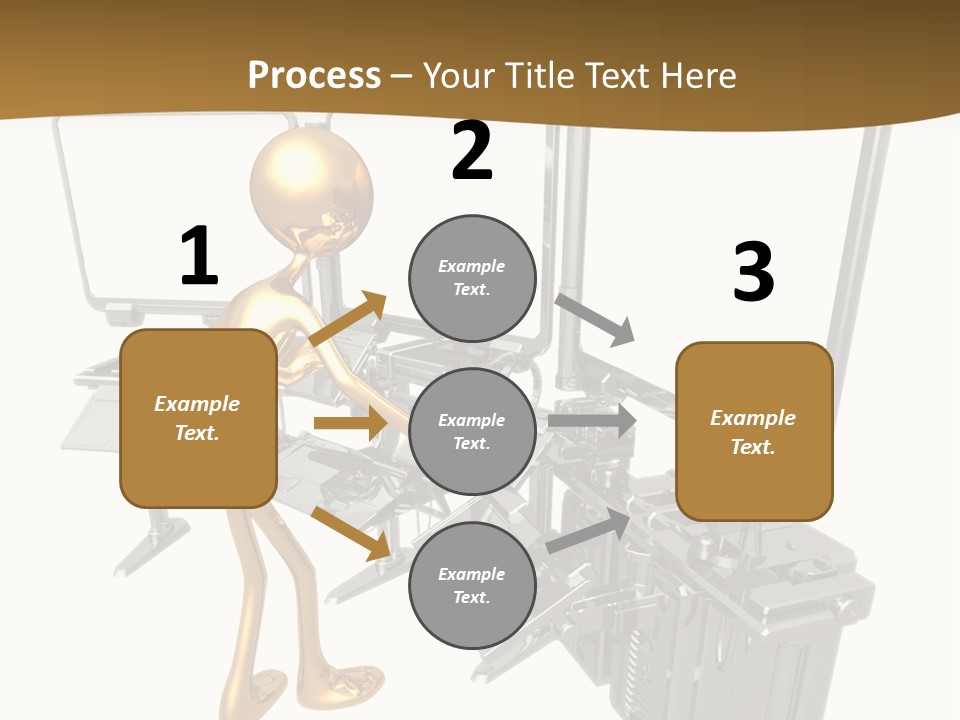 Security Abstract Center PowerPoint Template
