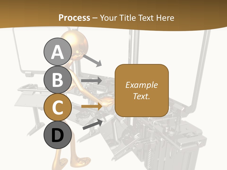 Security Abstract Center PowerPoint Template