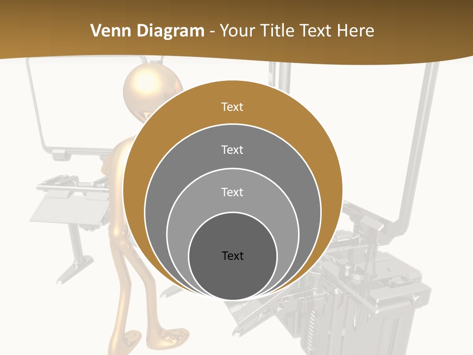 Security Abstract Center PowerPoint Template