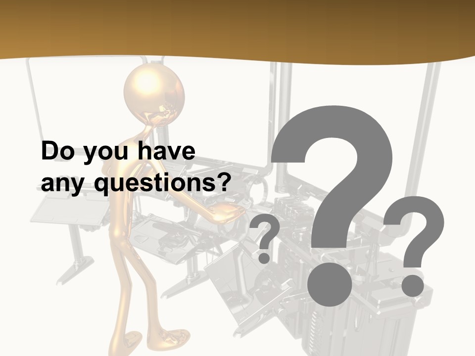 Security Abstract Center PowerPoint Template