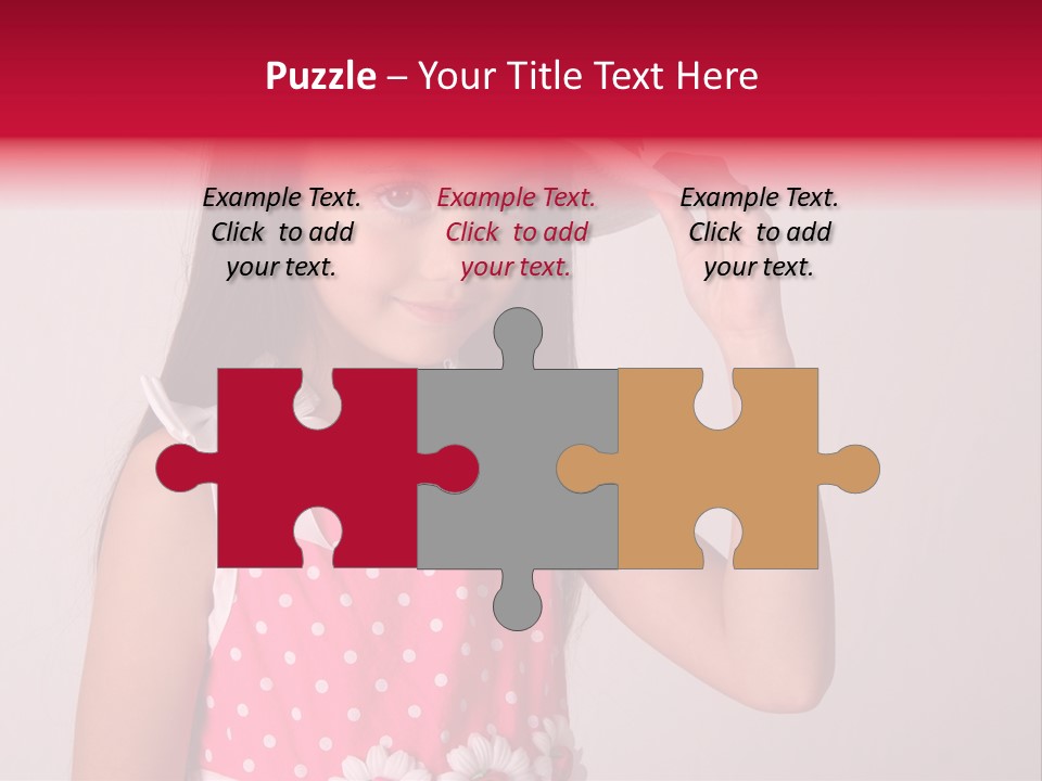 Student Kid Glamour PowerPoint Template