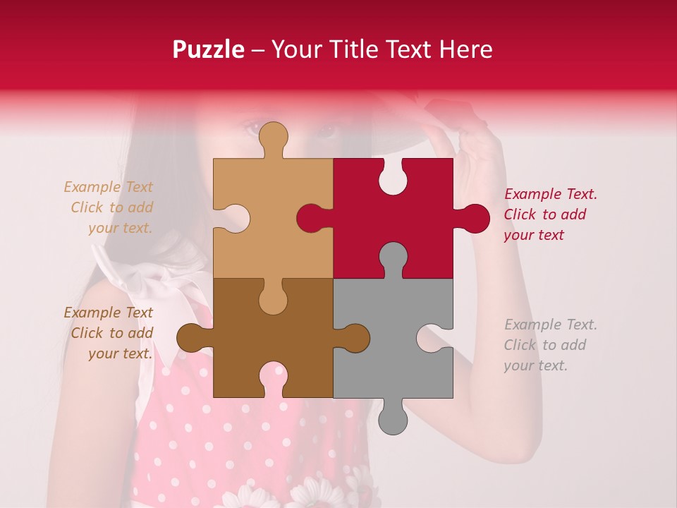 Student Kid Glamour PowerPoint Template