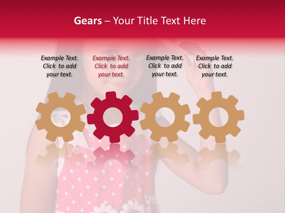 Student Kid Glamour PowerPoint Template