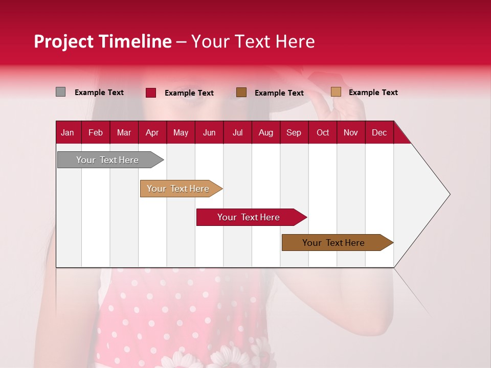 Student Kid Glamour PowerPoint Template